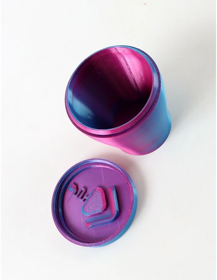 Scrumieră IQOS-Auto, model albastru-mov picture - 2