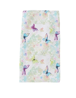 Scutec finet imprimat Amazing Butterfly, cu verde