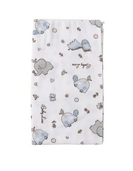 Scutec finet imprimat Elefantel si Girafa gri