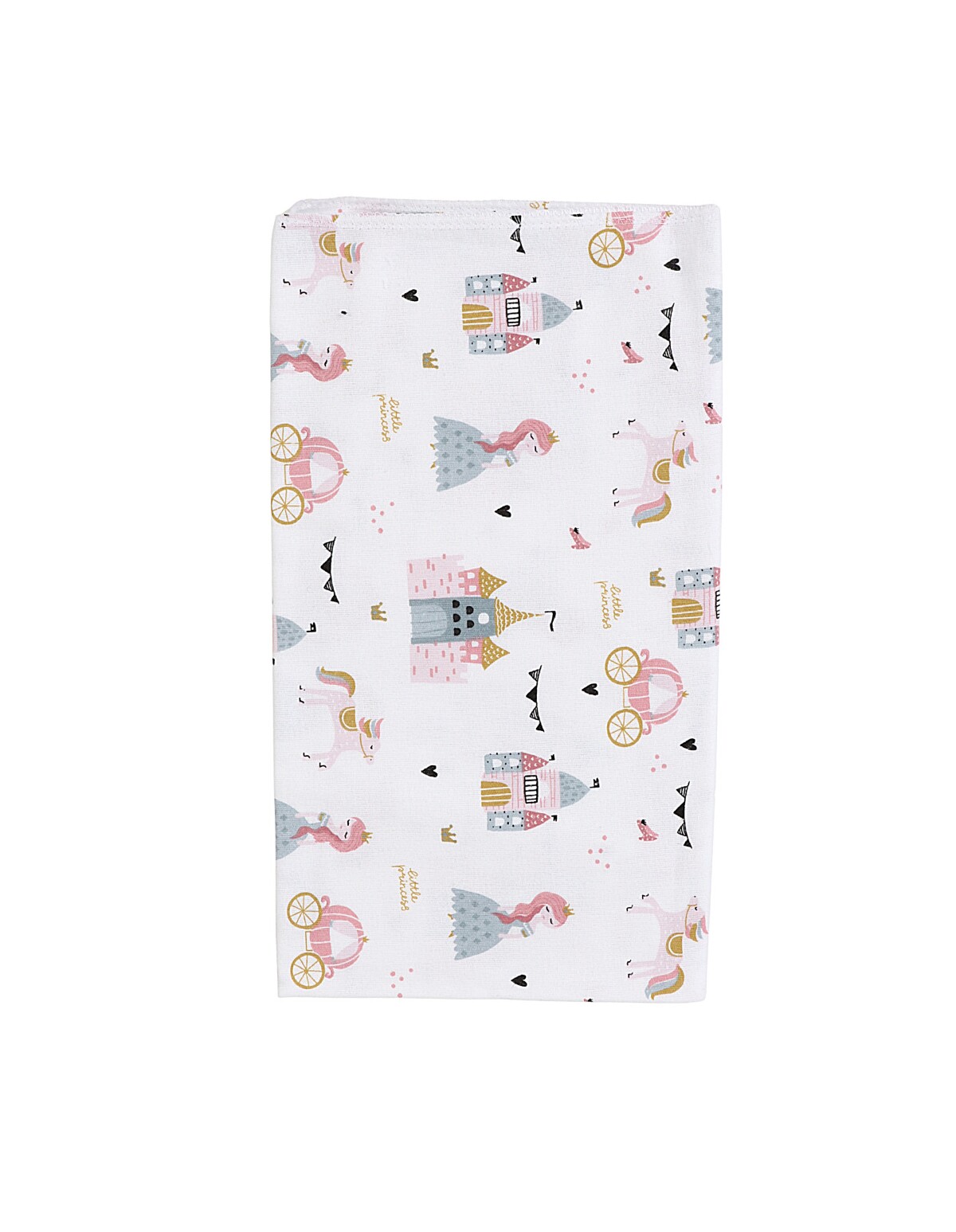 Scutec finet imprimat Little Princess, roz