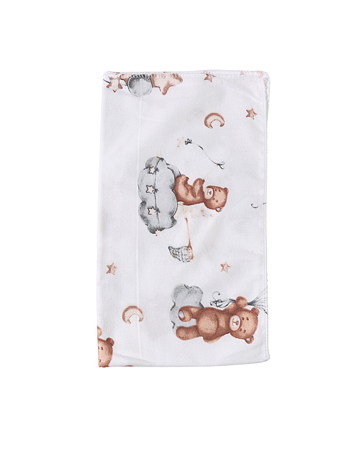 Scutec finet imprimat Night Bear, gri-maro