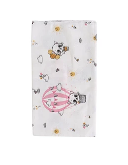 Scutec finet imprimat Night Cat, cu roz