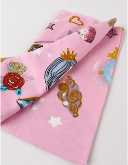 Scutec finet imprimat Tinker Bell, roz