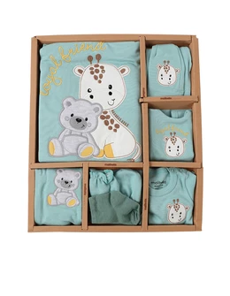 Set 10 piese, nou nascut, Loyal Friends, verde