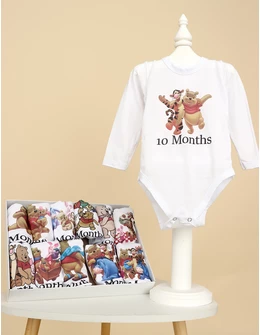 Set 12 body- ML - 0 -12 luni - Winnie The Pooh 1