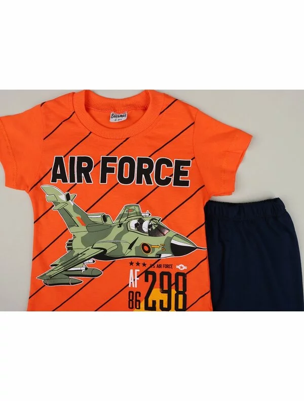 Set 2 piese AIR FORCE portocaliu