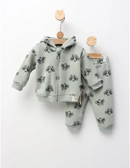 Set 2 piese Leul Simba model verde