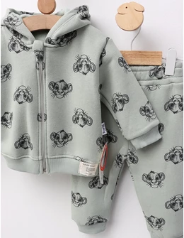 Set 2 piese Leul Simba model verde