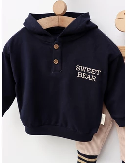 Set 2 piese, Sweet Bear, cu bleumarin