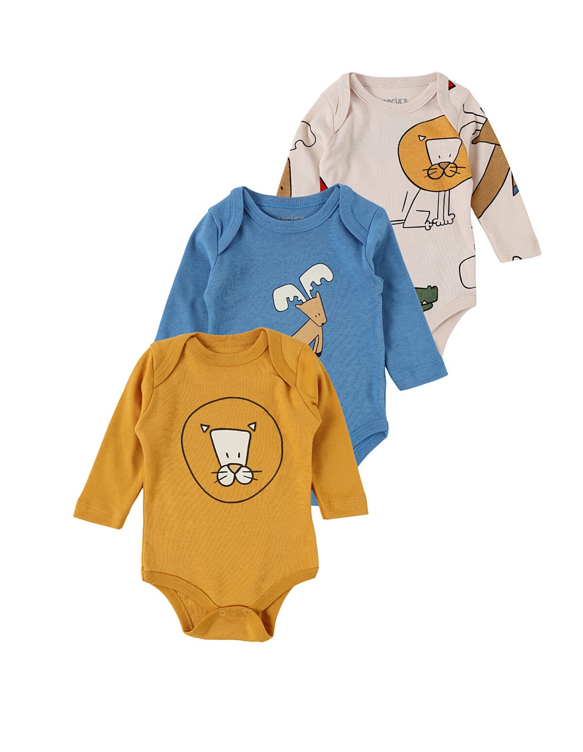 Set 3 body, All Animals in Wild, multicolor
