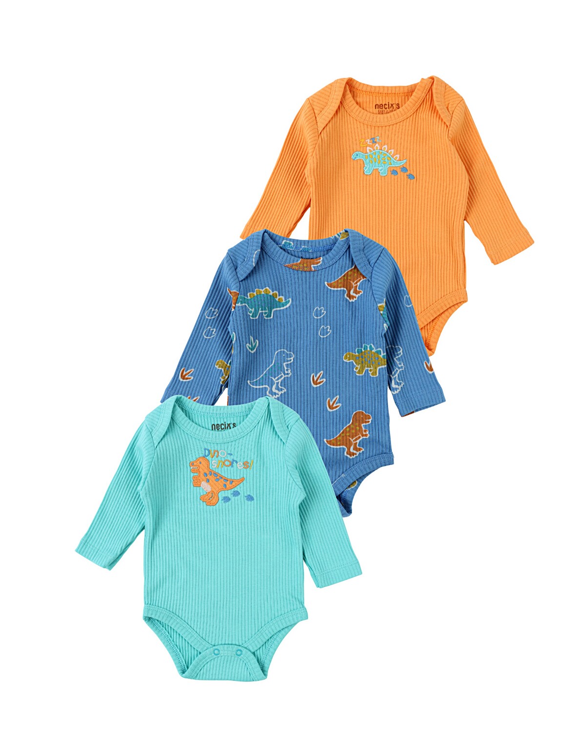 Set 3 body, Dino-Snores, multicolor