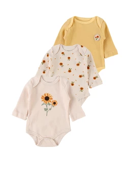 Set 3 body, Sun Flower, multicolor