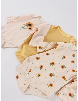 Set 3 body, Sun Flower, multicolor