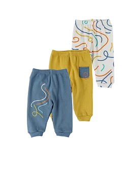 Set 3 pantaloni, Different Way, multicolor