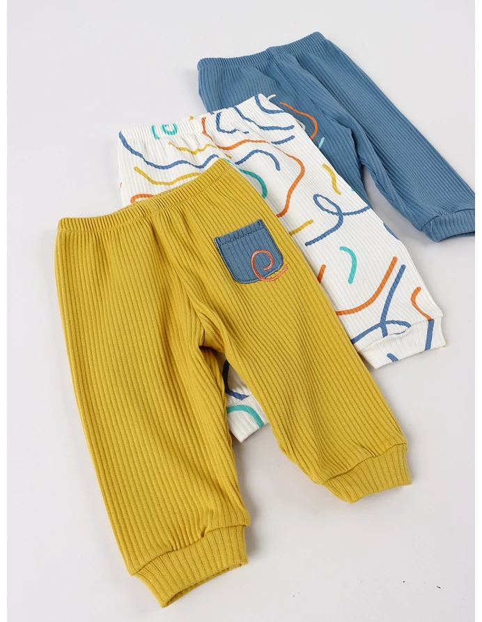 Set 3 pantaloni, Different Way, multicolor picture - 2