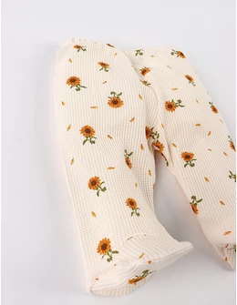 Set 3 pantaloni, Sun Flower, multicolor