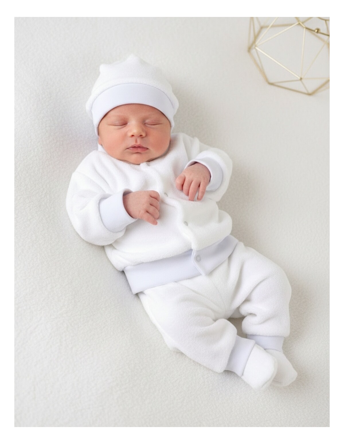 Set 3 piese, Super Cocolino, alb