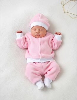 Set 3 piese, Super Cocolino, roz