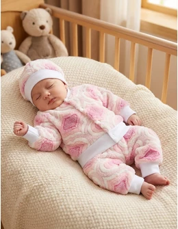 Set 3 piese, Super Cocolino, roz