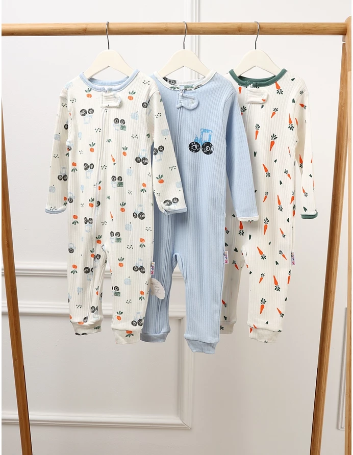Set 3 salopete premium, Agriculture, multicolor picture - 3