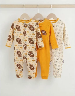 Set 3 salopete premium, Lion Lionel, multicolor