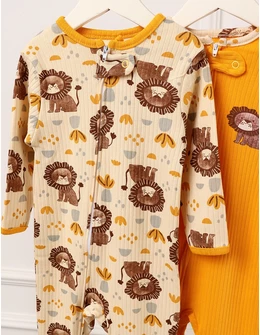 Set 3 salopete premium, Lion Lionel, multicolor