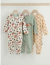 Set 3 salopete premium, Mushroom, multicolor picture - 1