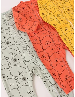 Set 3 salopete premium, ursuleti in 3 culori