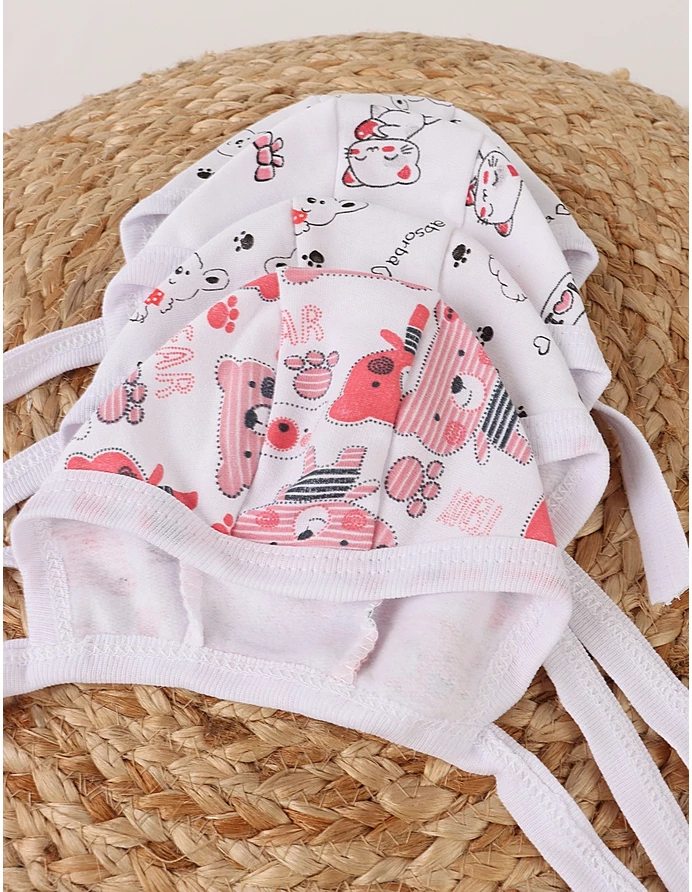 Set 4 caciulite imprimate fetite 2 picture - 3