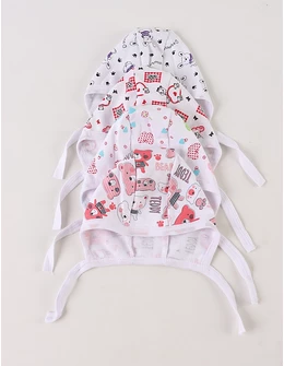 Set 4 caciulite imprimate fetite