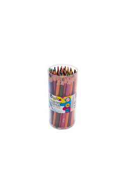 Set 48 creioane colorate triunghiulare maxi mina 4 mm 1