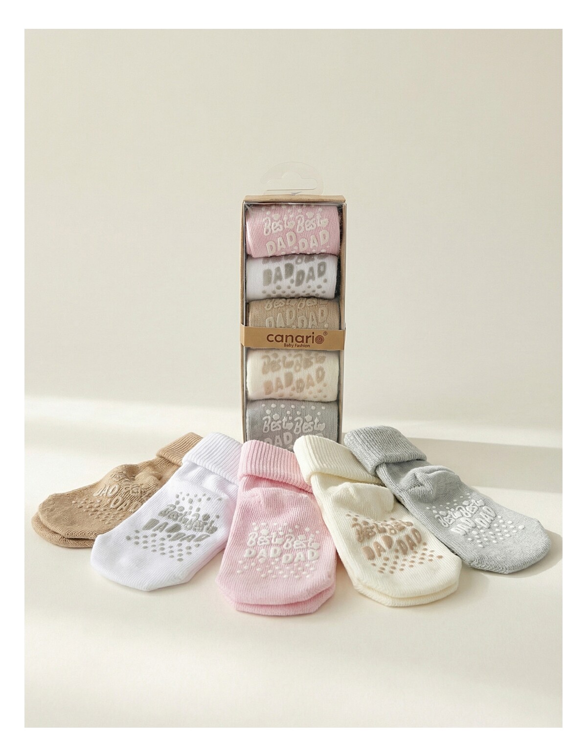 Set 5 perechi sosete BEST DAD fetite