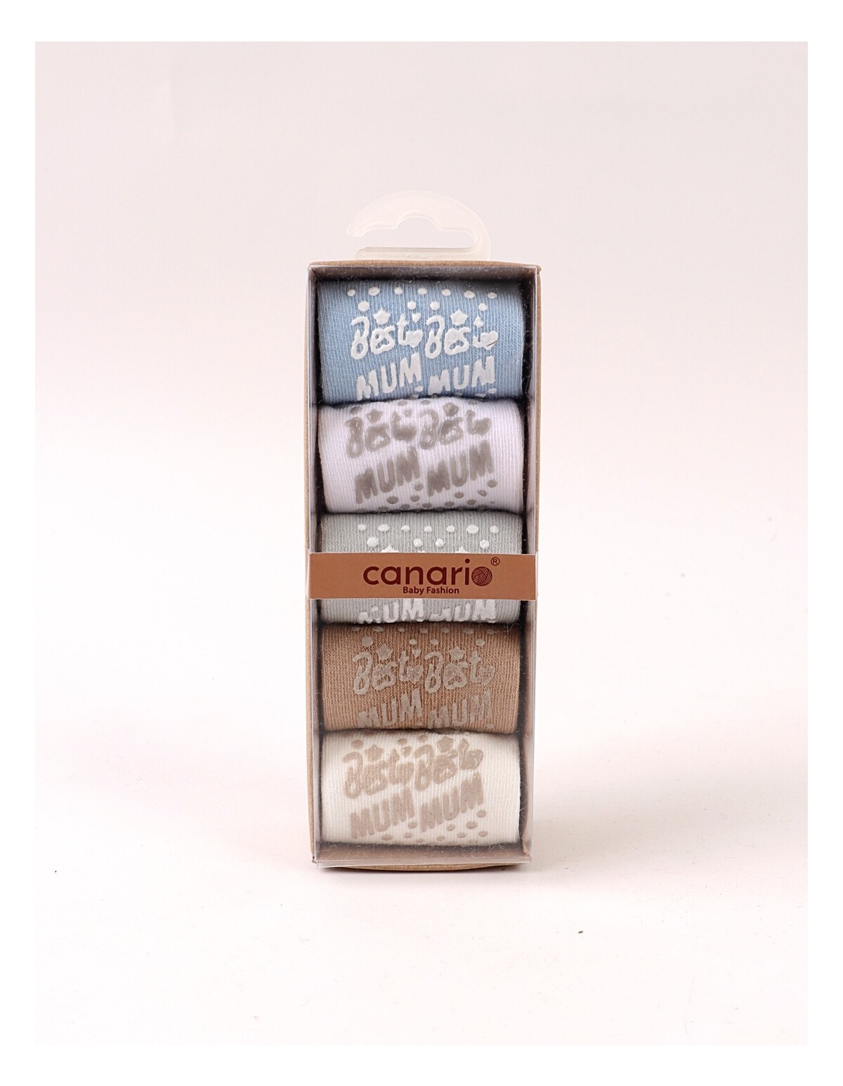 Set 5 perechi sosete BEST MUM baietei