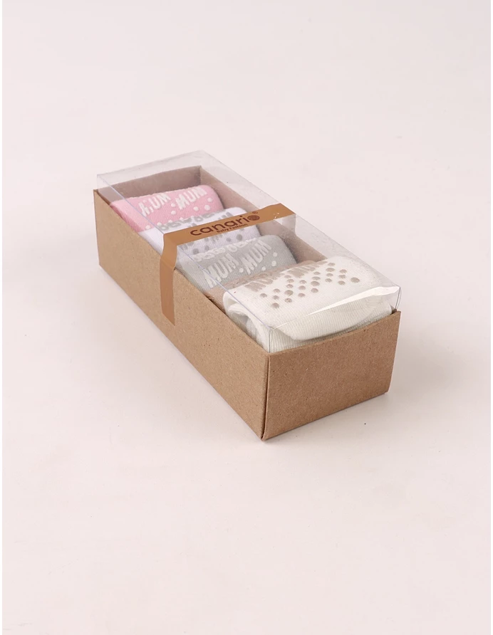 Set 5 perechi sosete BEST MUM fetite picture - 3