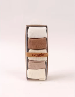 Set 5 perechi sosete Canario babys
