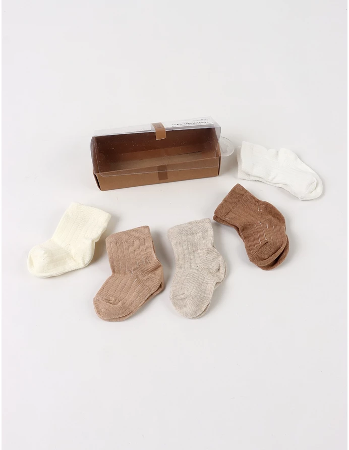 Set 5 perechi sosete Colors babys picture - 2