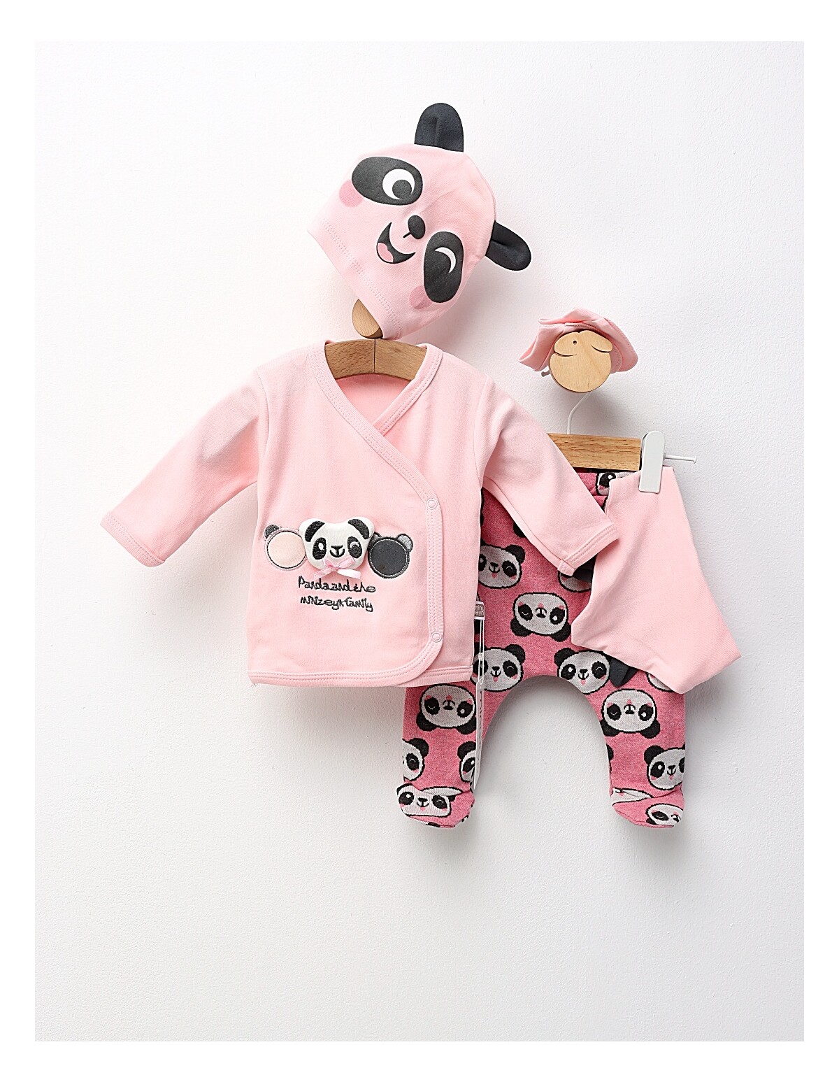 Set 5 piese, Hy Panda, roz