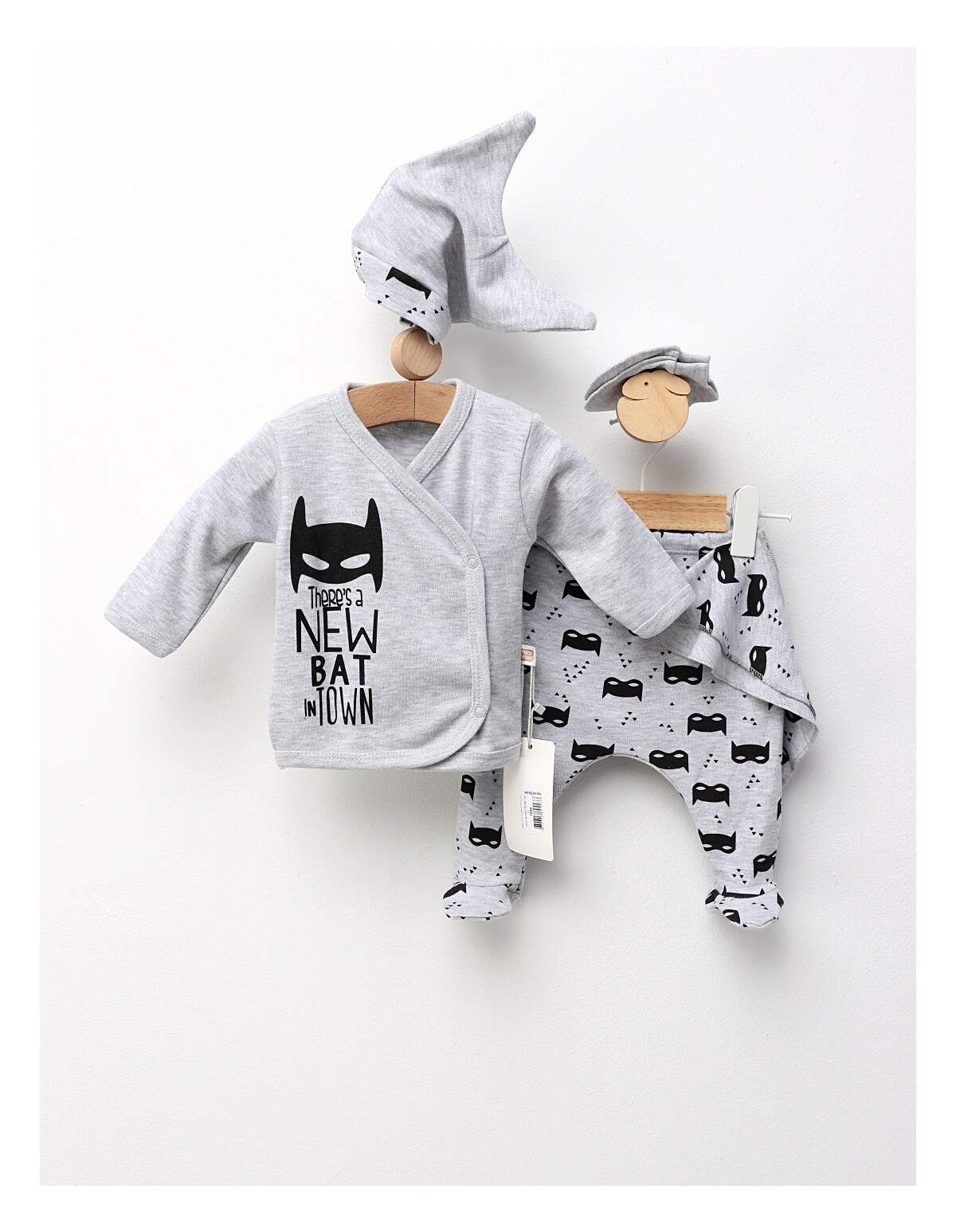 Set 5 piese, New Batman In Town, gri