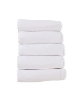 Set 5 scutece finet imprimate albe