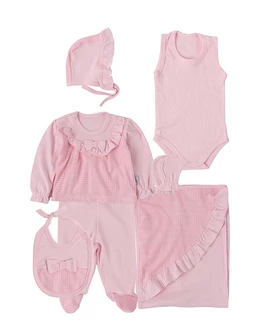 Set 7 piese, Bebe Dream, model roz