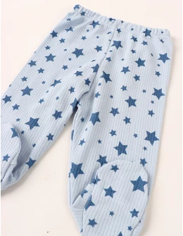 Set 7 piese bebe, Gabriel, albastru