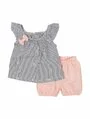 Set Baby girl stelute model coral 1