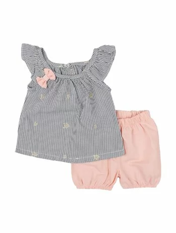 Set Baby girl stelute model coral