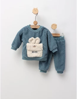 Set cocolino BEAR Vlad albastru