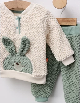 Set cocolino iepuras fetita verde