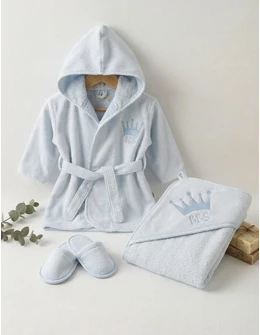 Set de baie, Little Prince, albastru