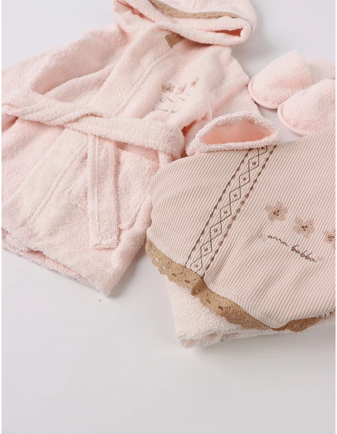 Set de baie, Little Princess, roz