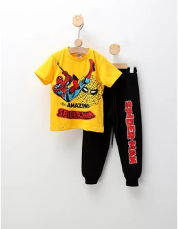 Set de vara, Amazing Spiderman, galben-negru