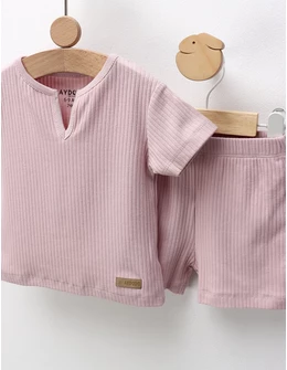 Set de vara Kids Summer, roz-prafuit