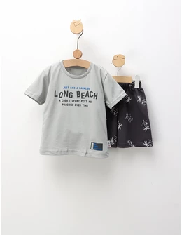 Set de vara, Long Beach, gri